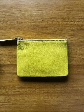 Madewell Leather Zip Pouch Wallett